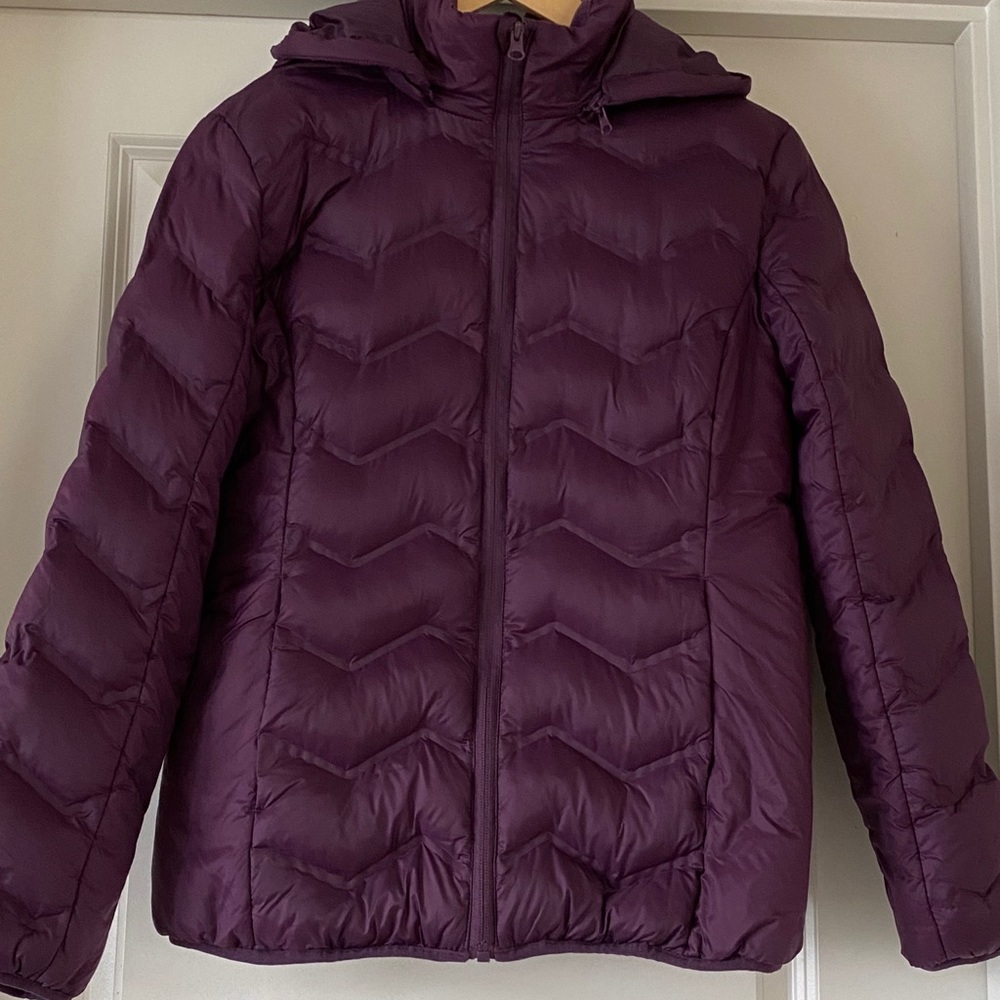 Puffy Purple Medium Weight Jacket - image 5